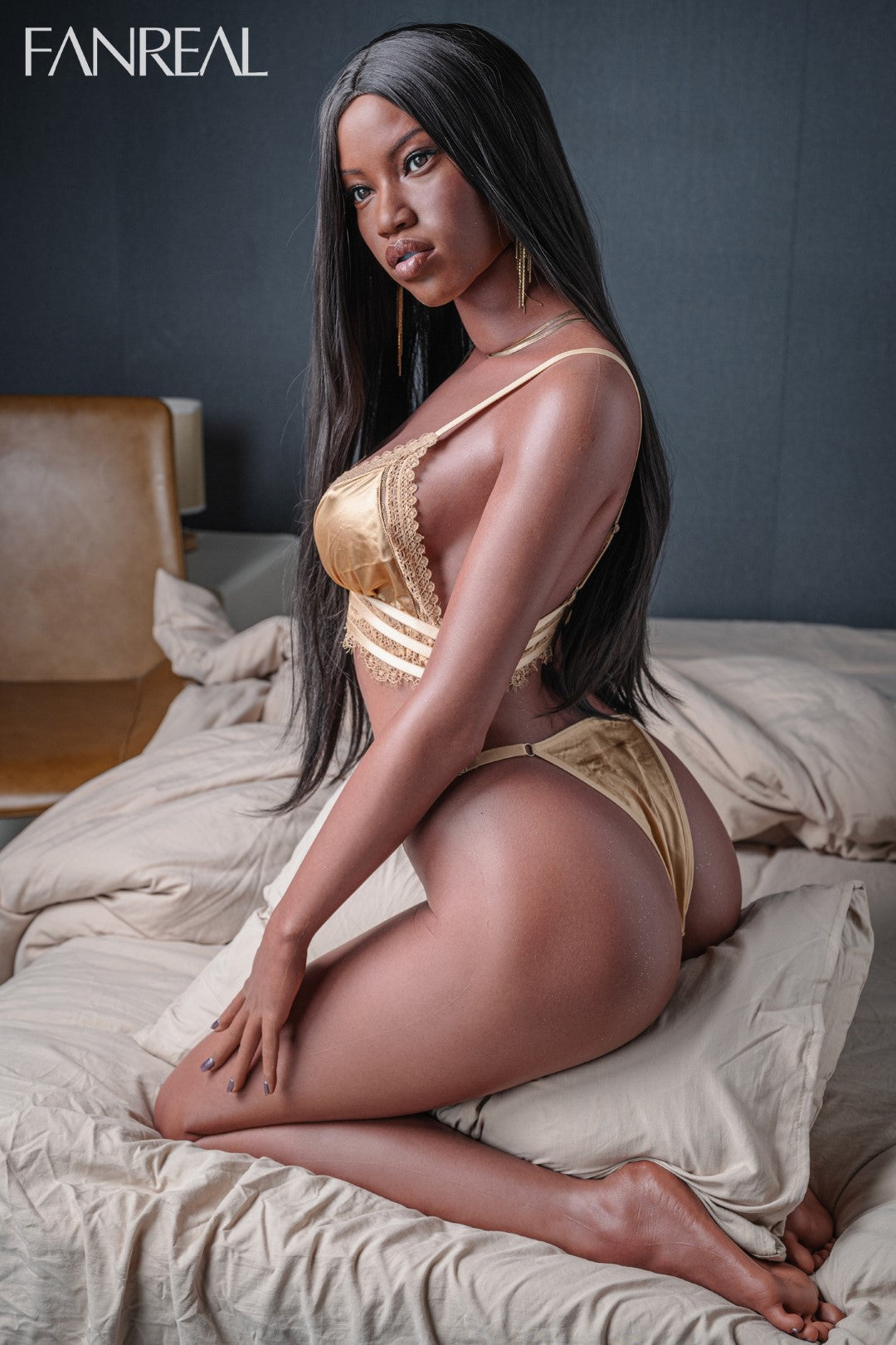 Ellie sexdukke (FanReal Doll 173 cm D-cup silikon)