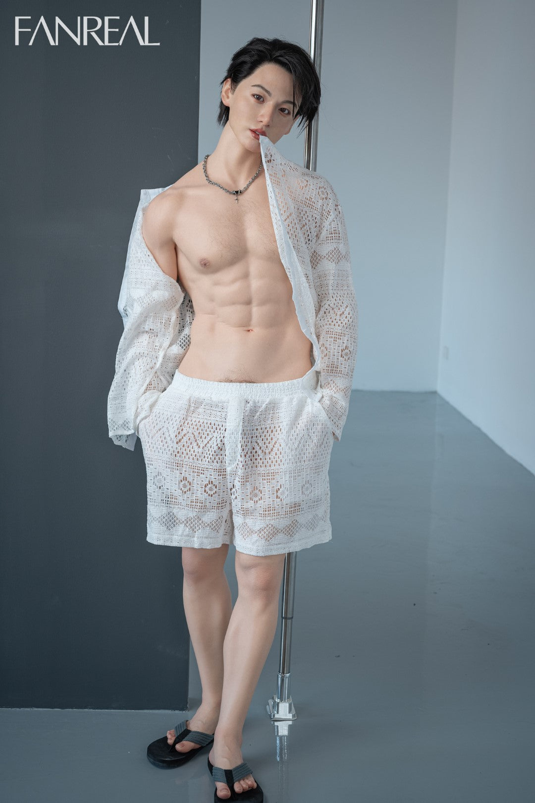 Kevin mannlig sexdukke (FanReal Doll 173 cm silikon)