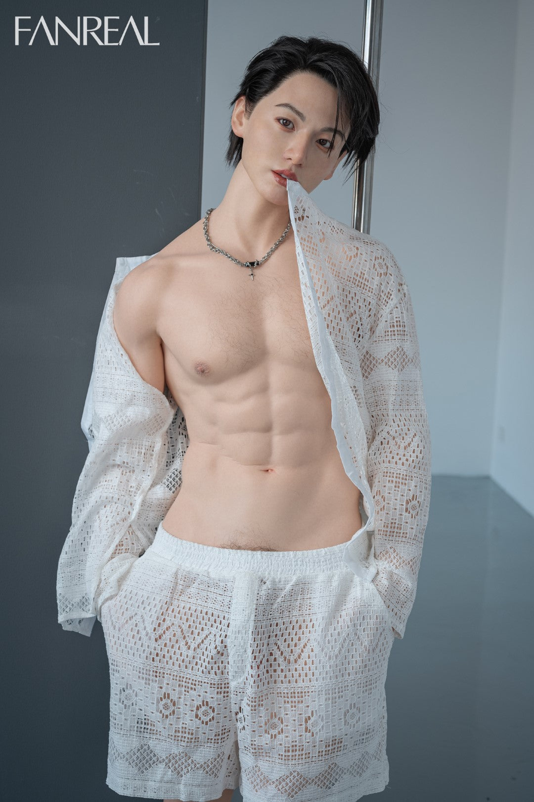 Kevin mannlig sexdukke (FanReal Doll 173 cm silikon)