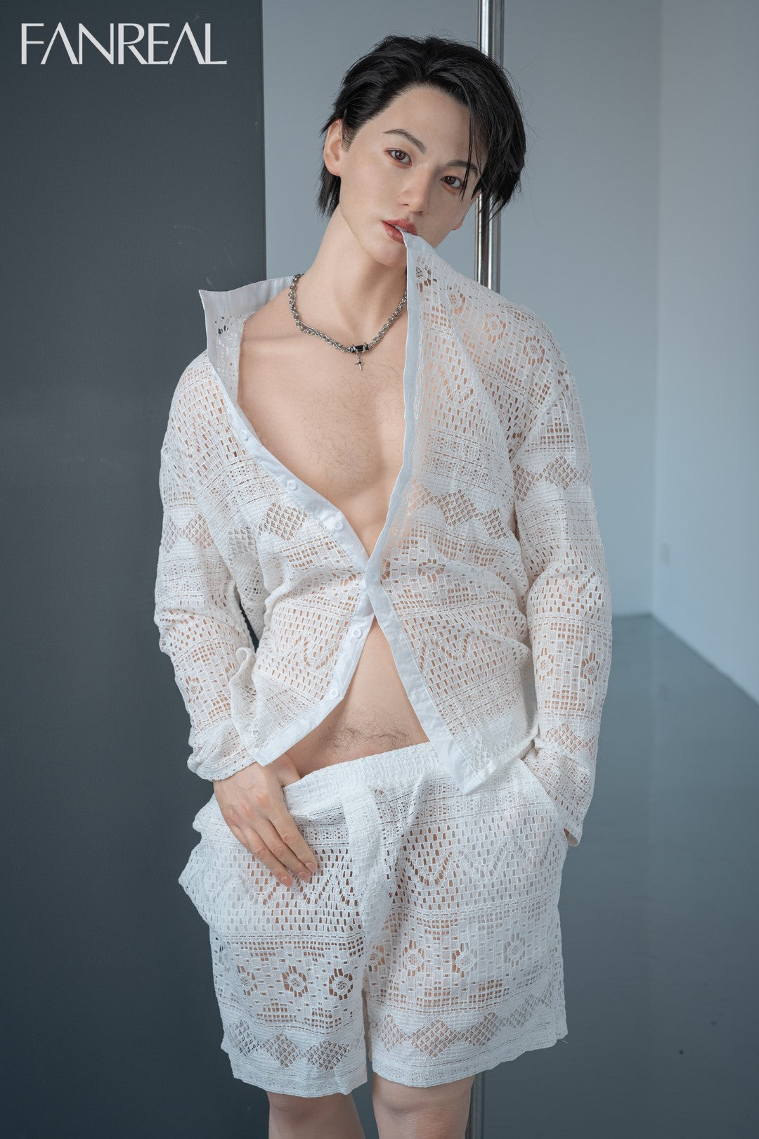 Kevin mannlig sexdukke (FanReal Doll 173 cm silikon)