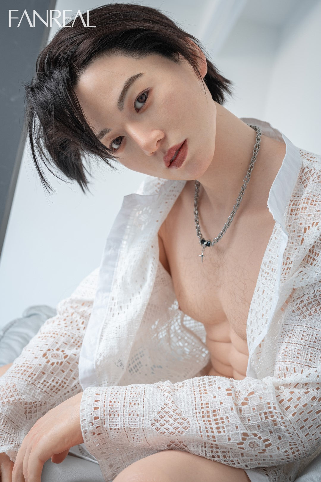 Kevin mannlig sexdukke (FanReal Doll 173 cm silikon)