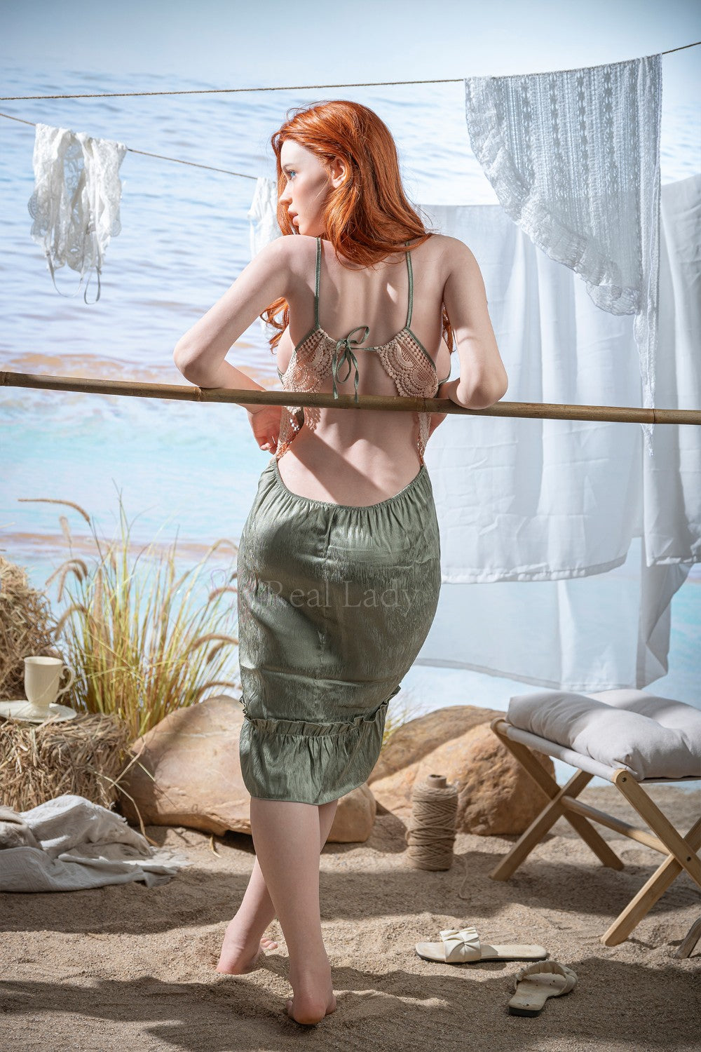 Hailey sexdukke (Real Lady 159 cm F-cup R12 silikon)