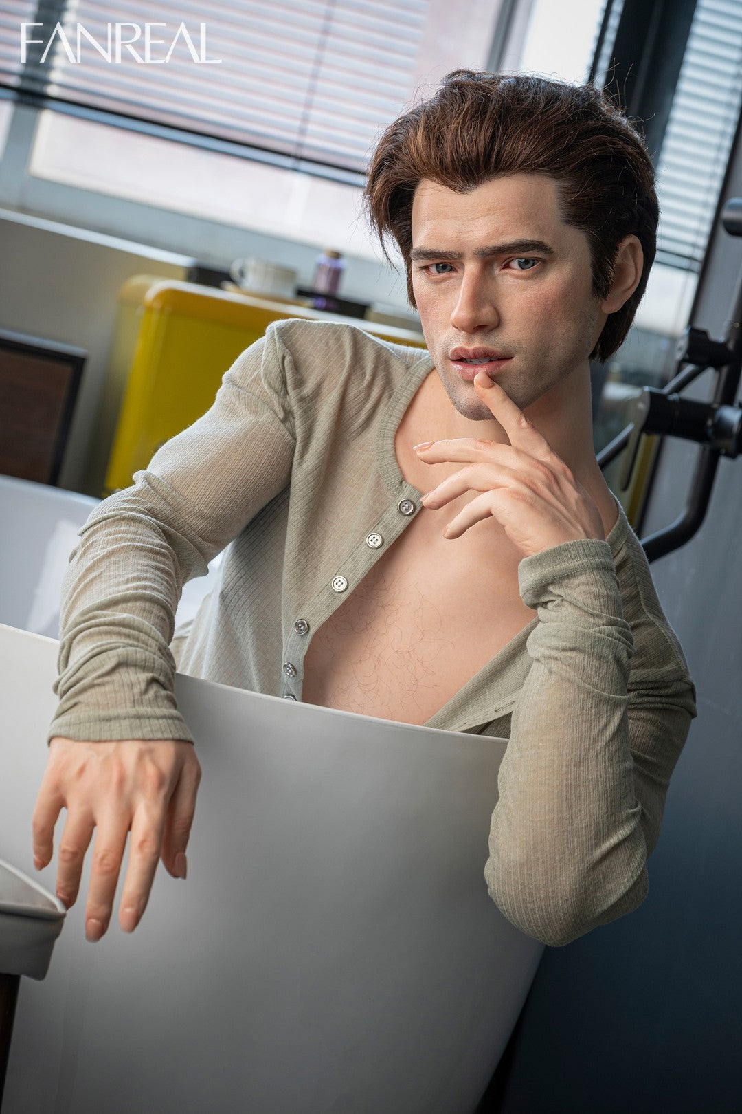 Carter Male Sex doll (FanReal Doll 173 cm silicone)