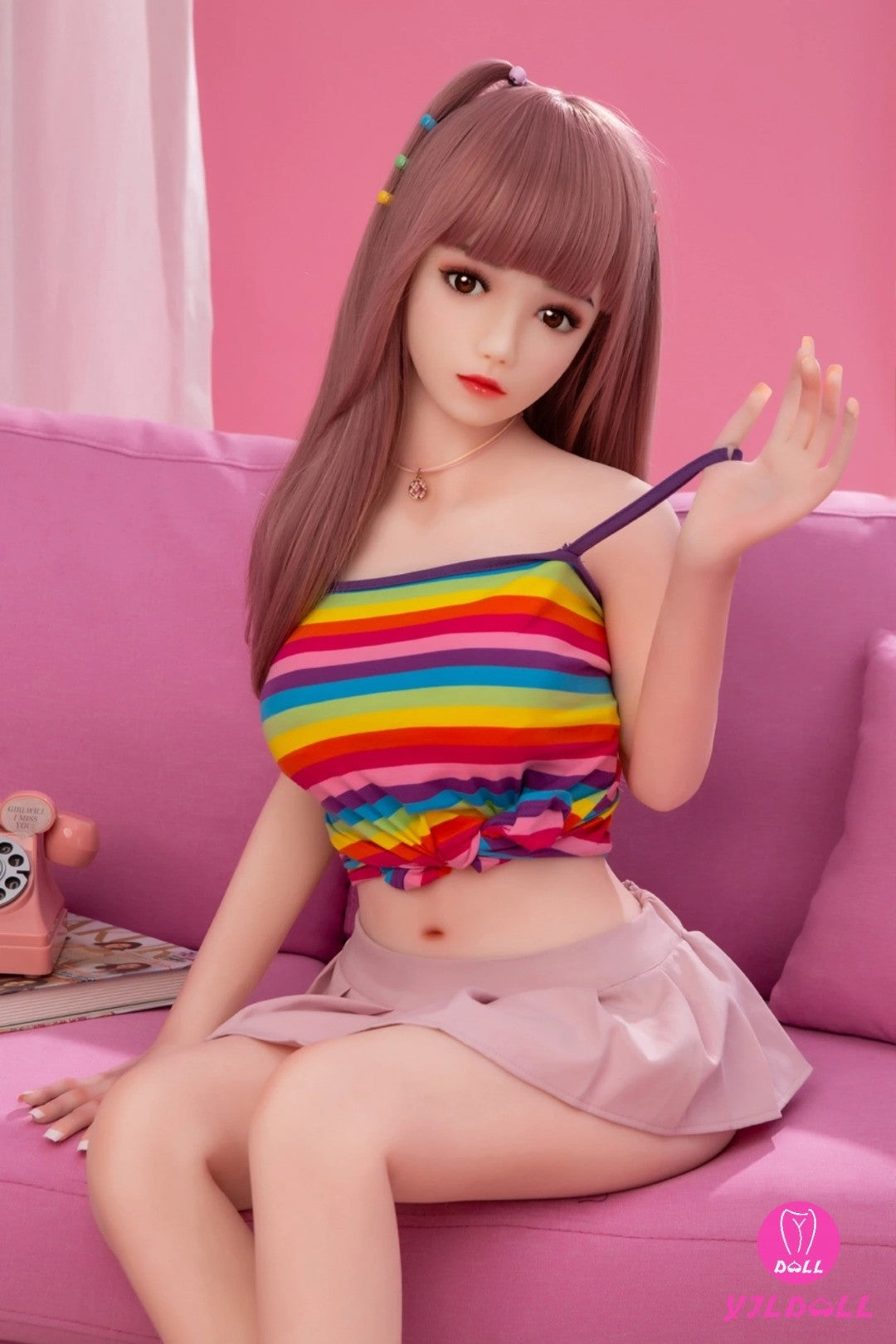 Bertha sexdukke (YJL Doll 148cm C-cup #175 TPE+silikon)