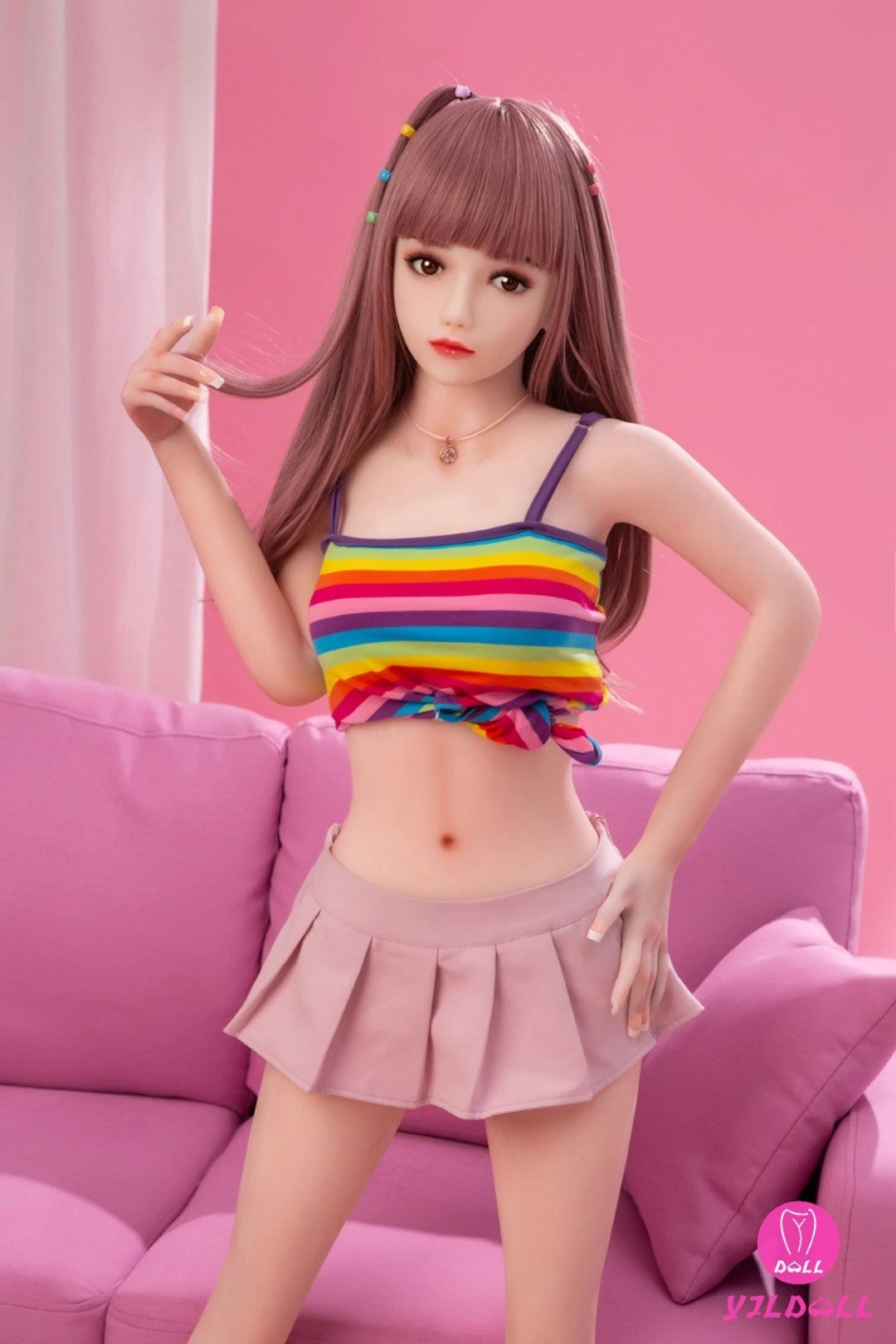 Bertha sexdukke (YJL Doll 148cm C-cup #175 TPE+silikon)