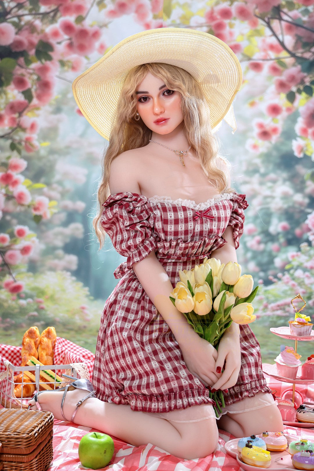 Tina sexdukke (Irontech Doll 162 cm A-cup S45 TPE+silikon)