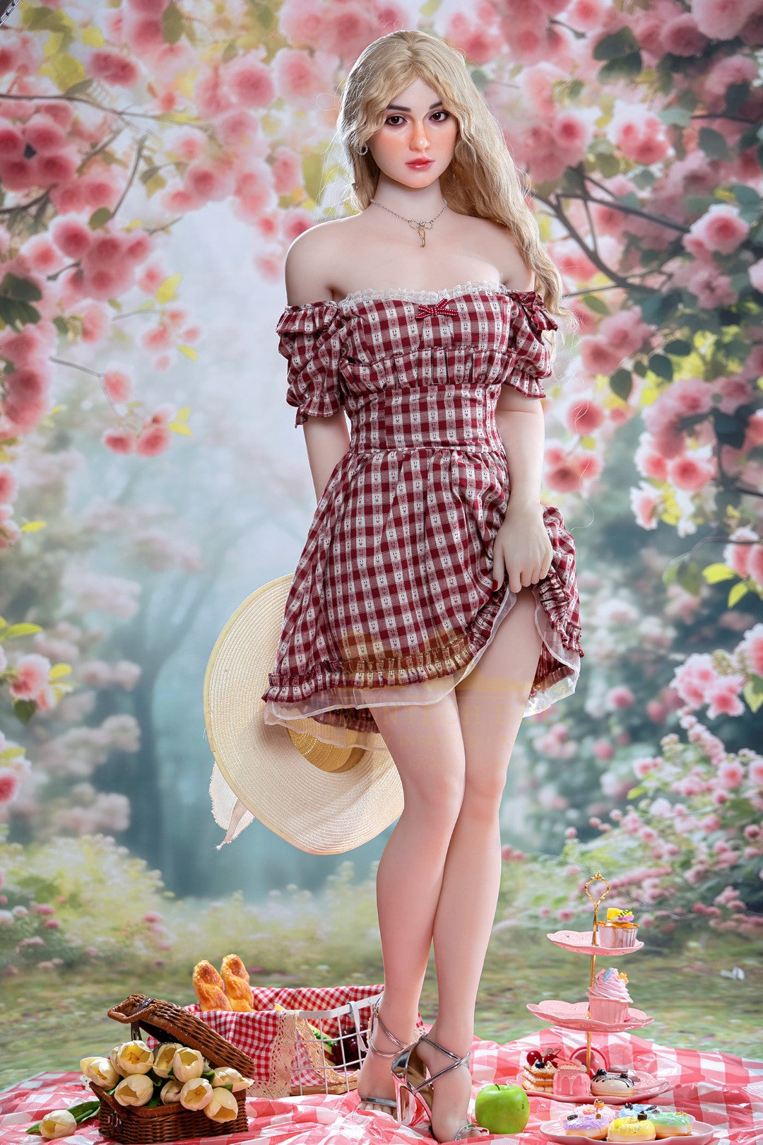 Tina sexdukke (Irontech Doll 162cm a-cup S45 TPE+silikon)