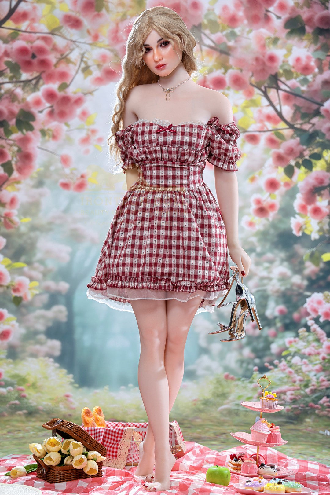 Tina sexdukke (Irontech Doll 162 cm A-cup S45 TPE+silikon)