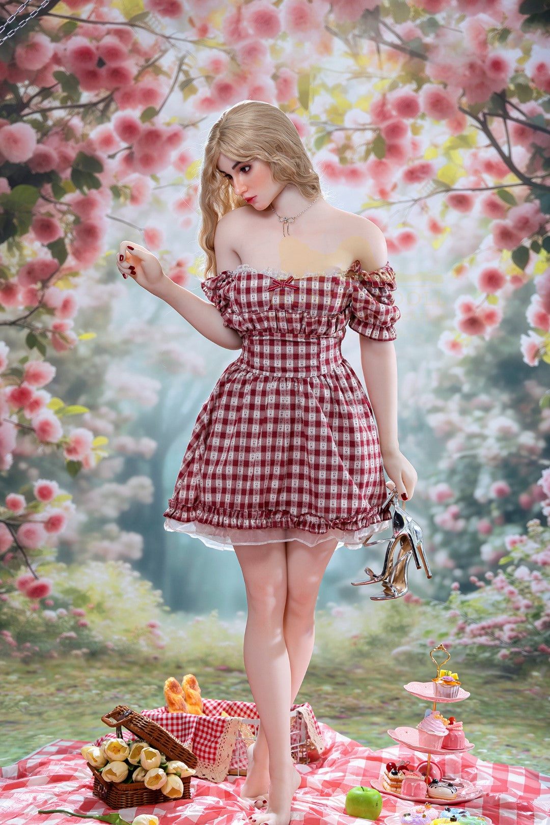 Tina sexdukke (Irontech Doll 162 cm A-cup S45 TPE+silikon)