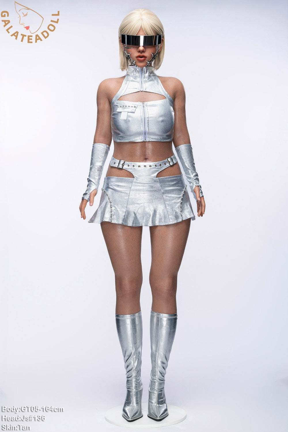 Alaska sexdukke (Galatea Doll 164 cm B-cup #136 Silikon)