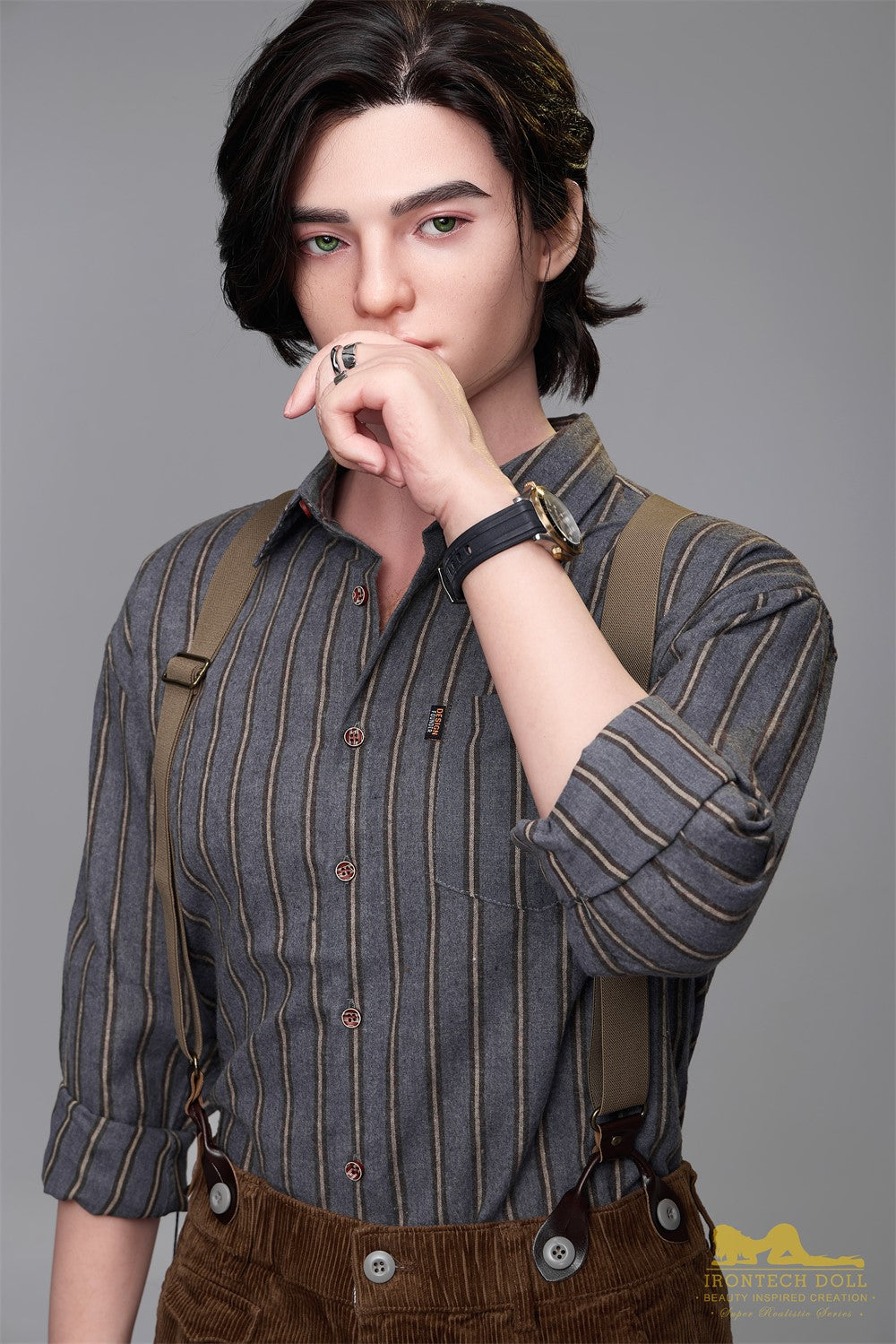 Lucas mannlig sexdukke (Irontech Doll 170 cm M9 silikon)