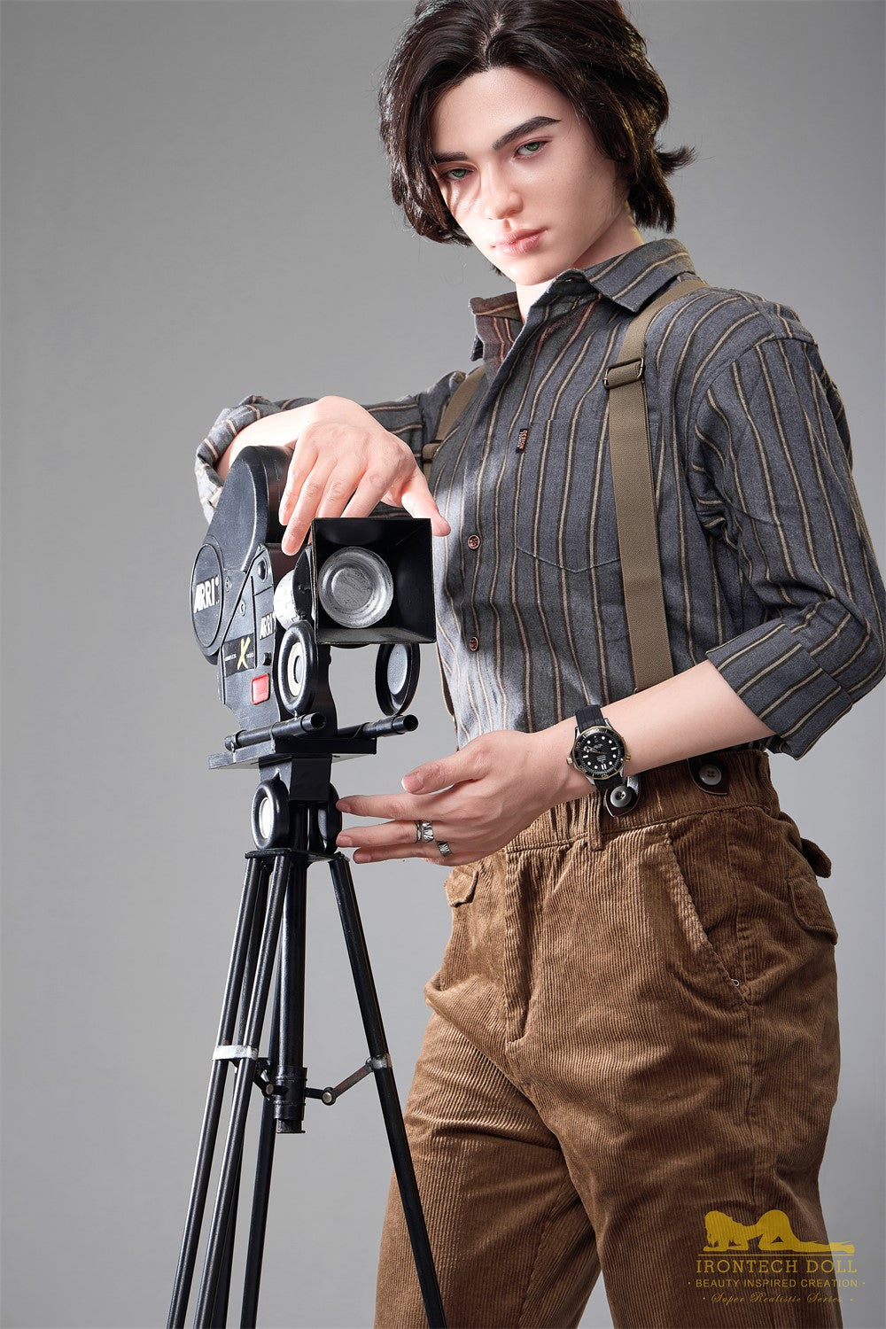 Lucas mannlig sexdukke (Irontech Doll 170cm M9 silikon)