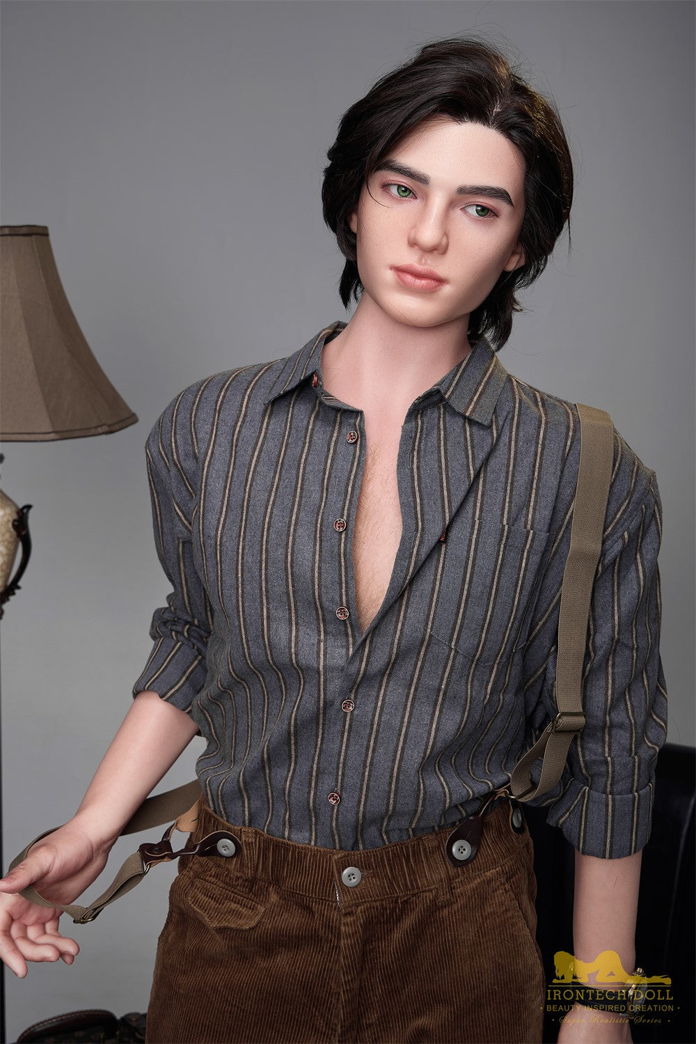 Lucas mannlig sexdukke (Irontech Doll 170cm M9 silikon)