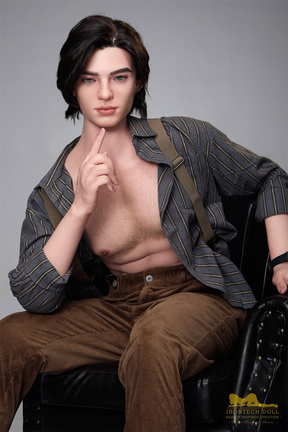 Lucas mannlig sexdukke (Irontech Doll 170cm M9 silikon)