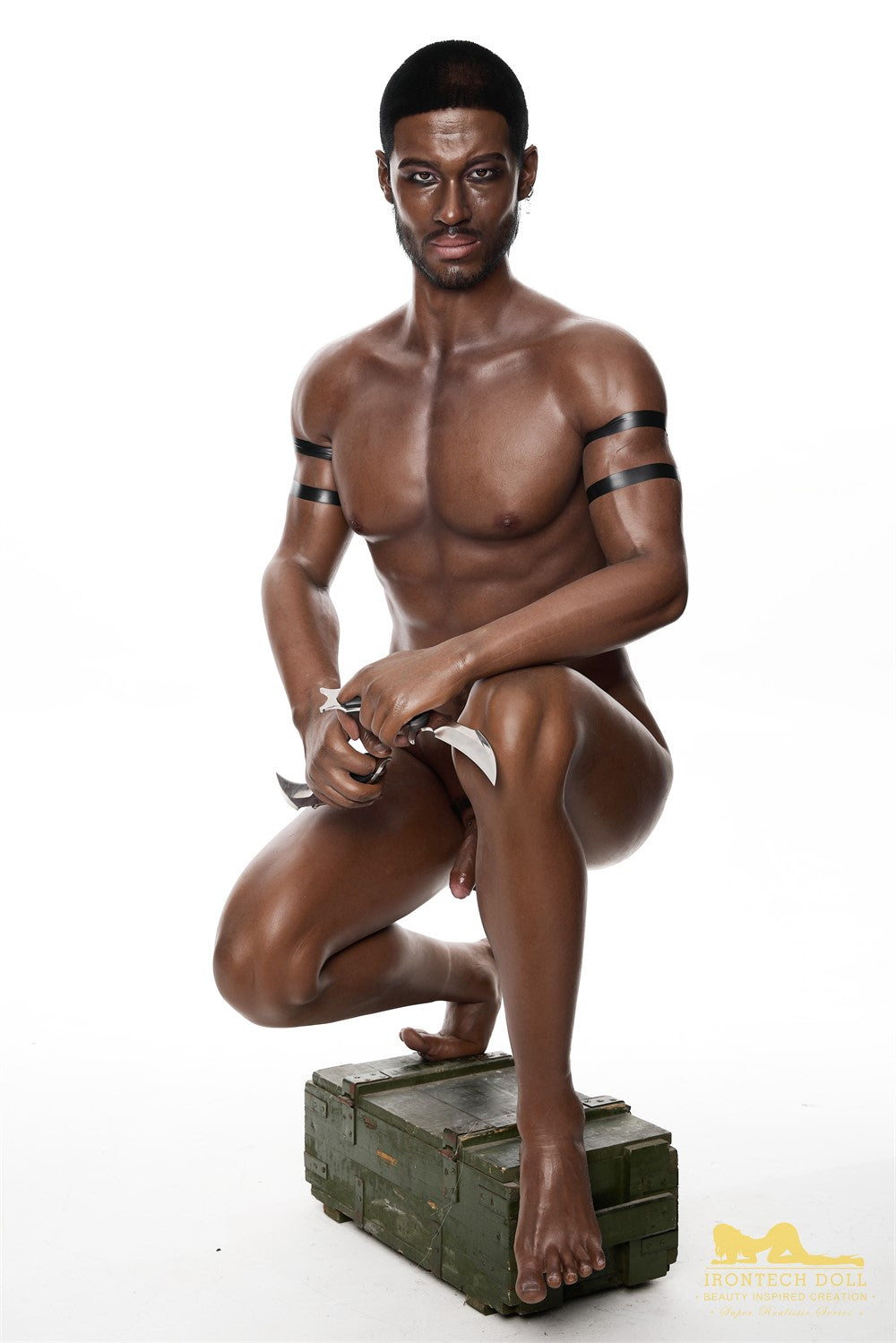 Regning mannlig sexdukke (Irontech Doll 176cm M7 silikon)