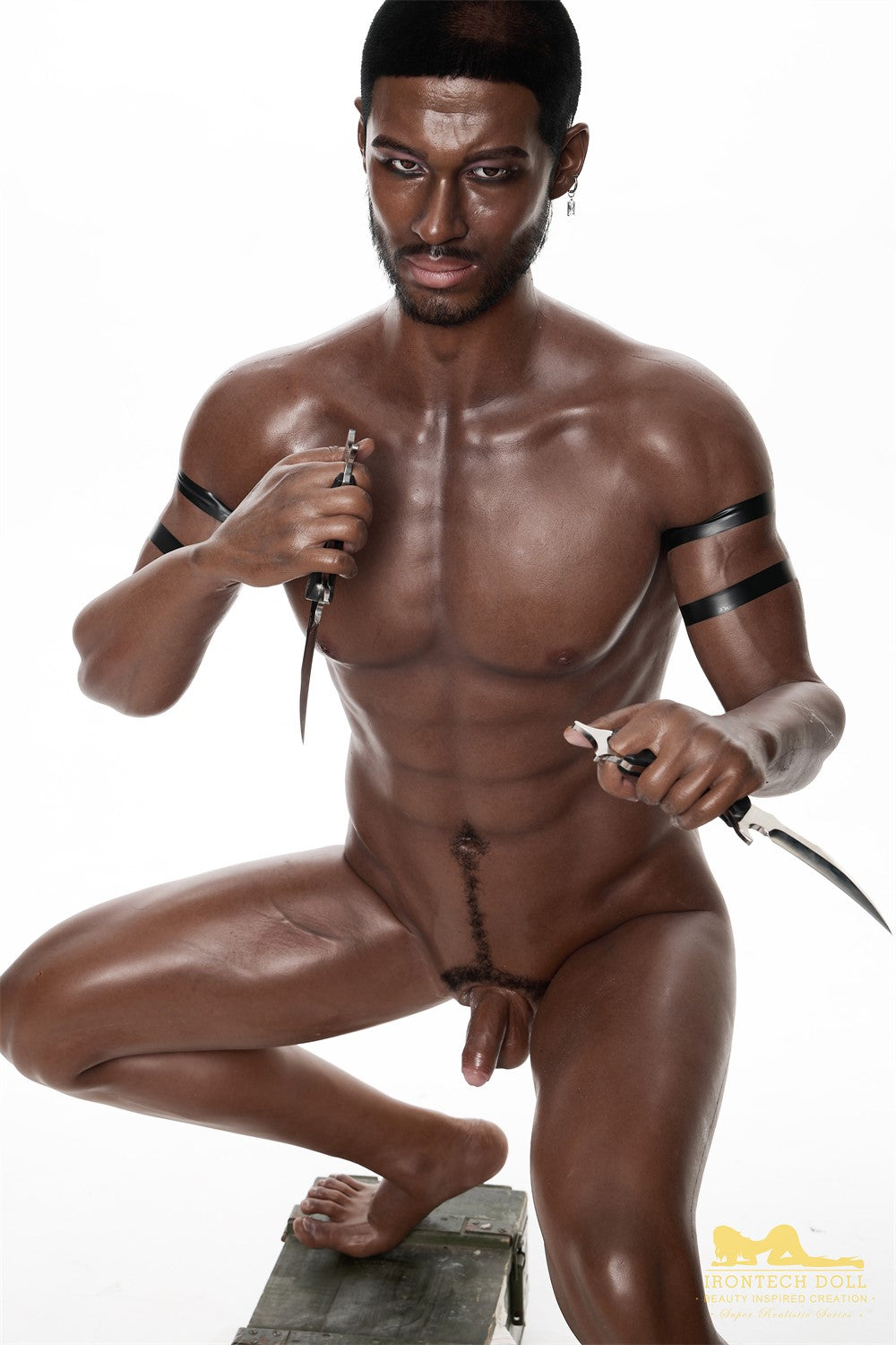 Regning mannlig sexdukke (Irontech Doll 176cm M7 silikon)