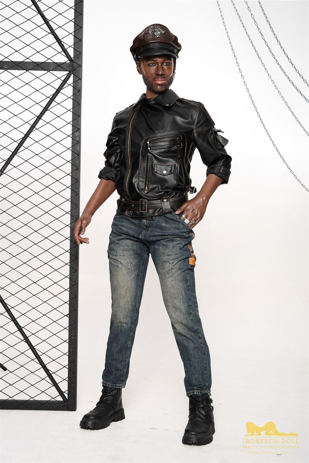 Regning mannlig sexdukke (Irontech Doll 176 cm M7 silikon)
