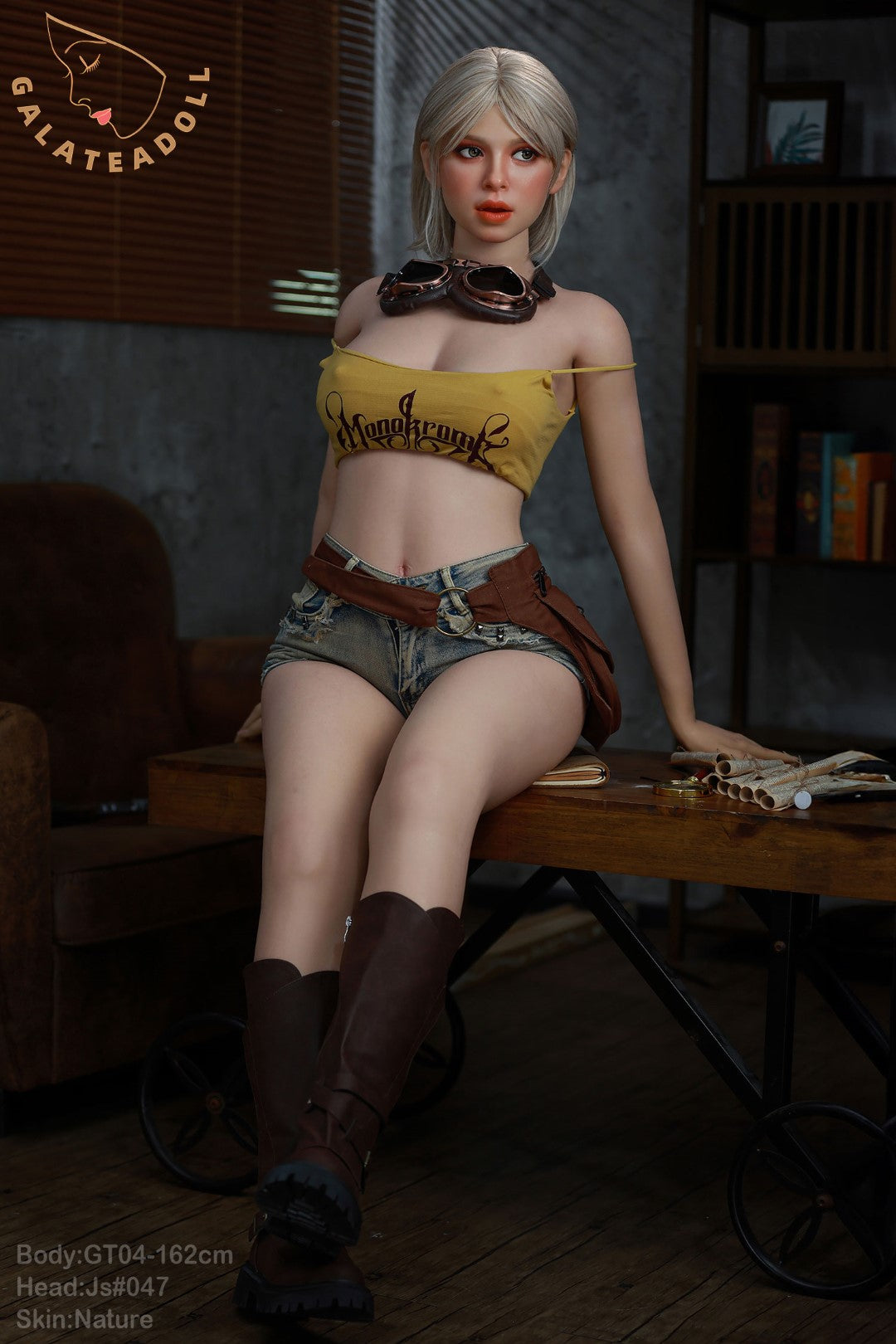 Emma sexdukke (Galatea Doll 162 cm C-cup #047 Silikon)