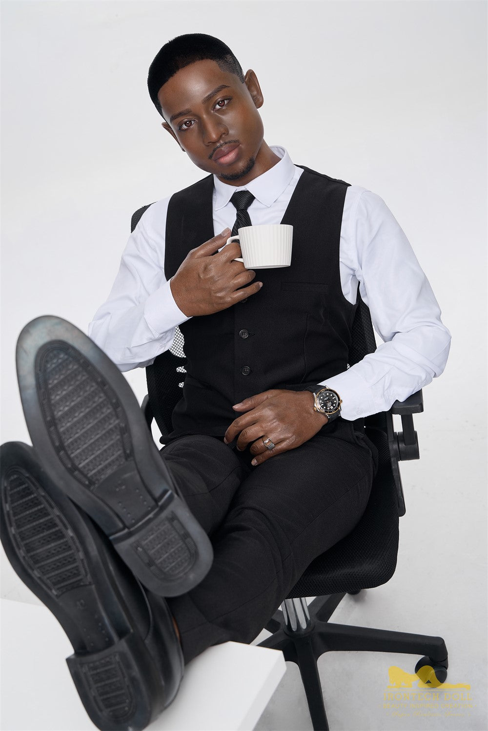 James mannlig sexdukke (Irontech Doll 170 cm M8 silikon)