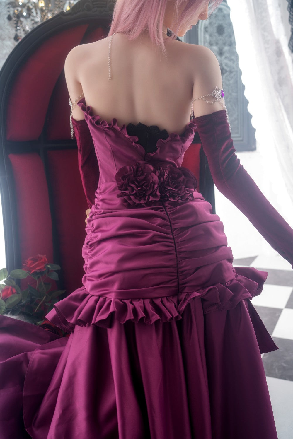 Lightning sexdukke (Game Lady 171 cm G-cup nr.19 silikon)