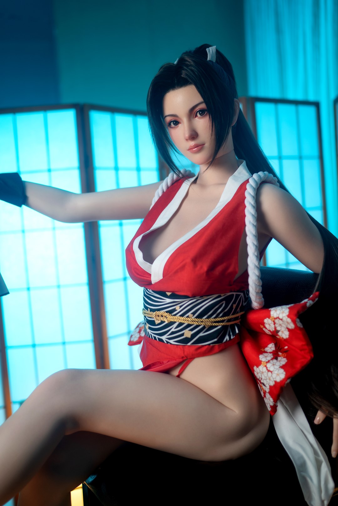 Mai Shiranui sexdukke (Game Lady 168 cm E-cup nr. 28 silikon)