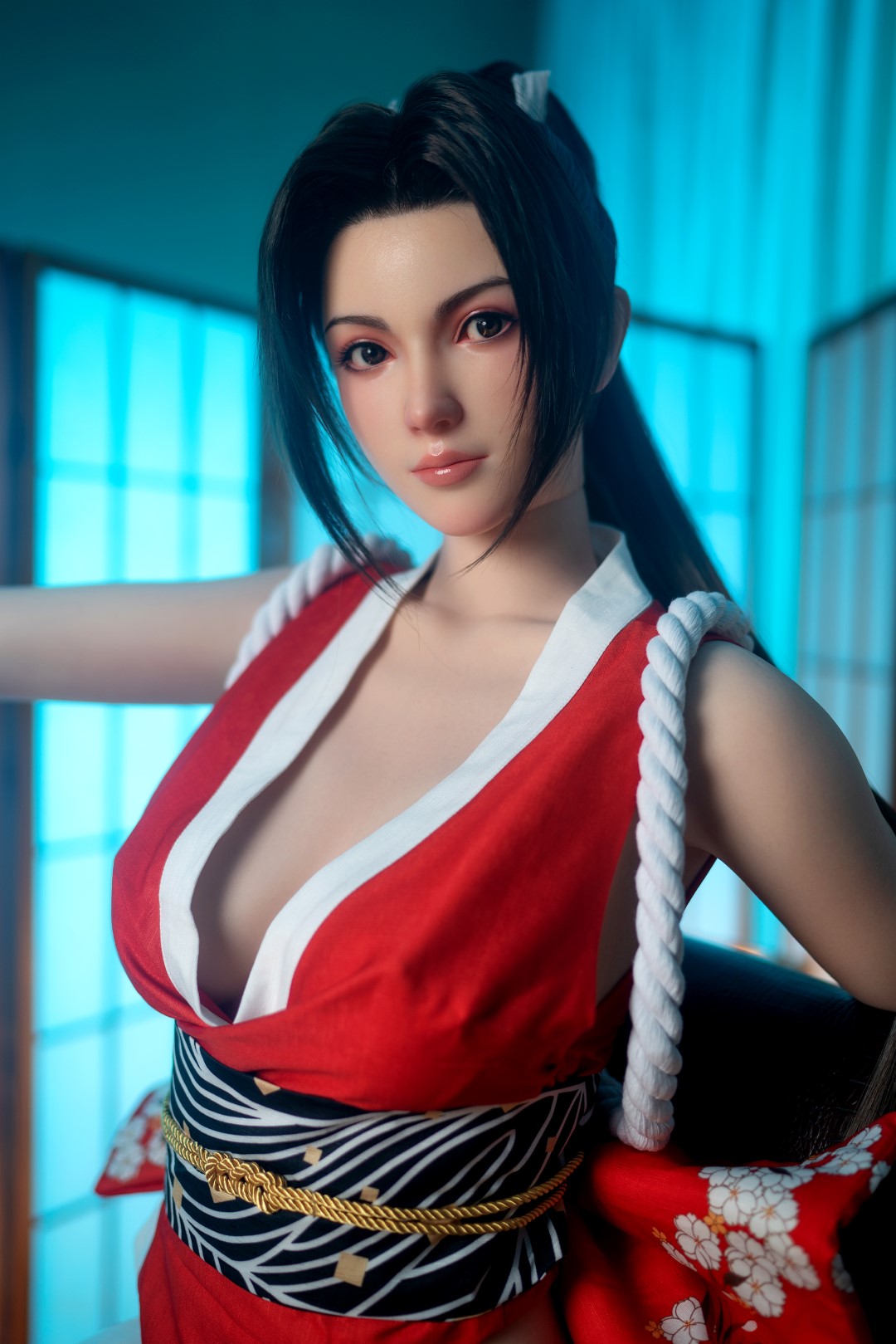 Mai Shiranui sexdukke (Game Lady 168 cm E-cup nr. 28 silikon)