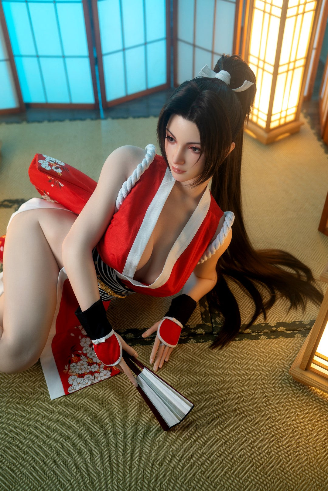 Mai Shiranui sexdukke (Game Lady 168 cm E-cup nr. 28 silikon)