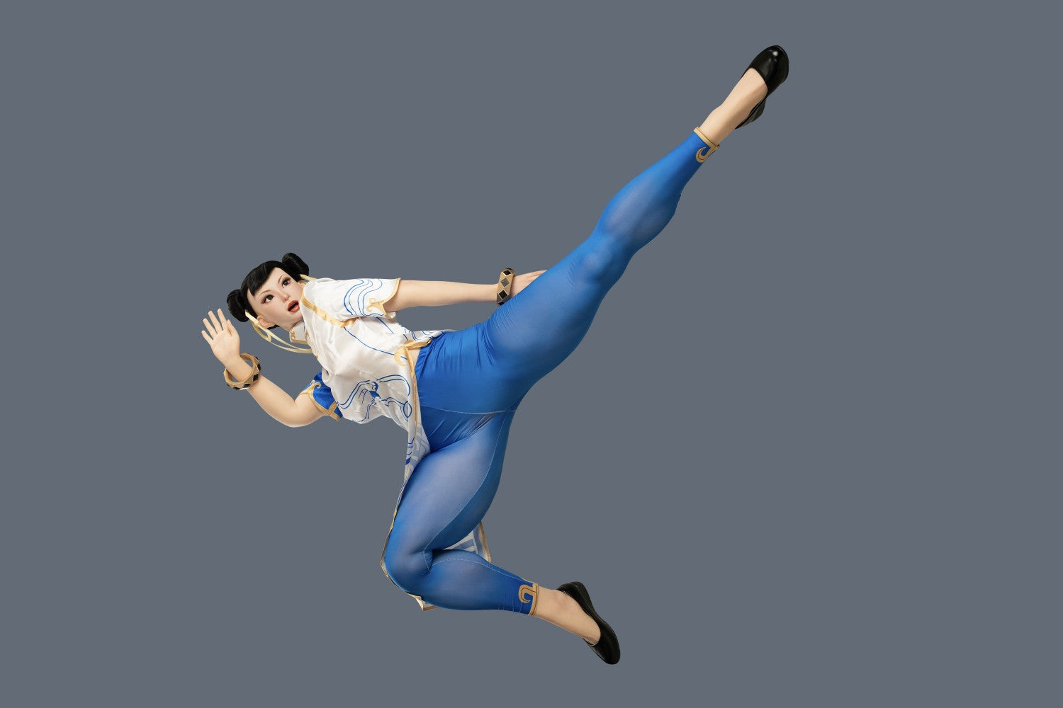 Chun Li sexdukke (Game Lady 169 cm F-cup nr. 47-1 silikon)