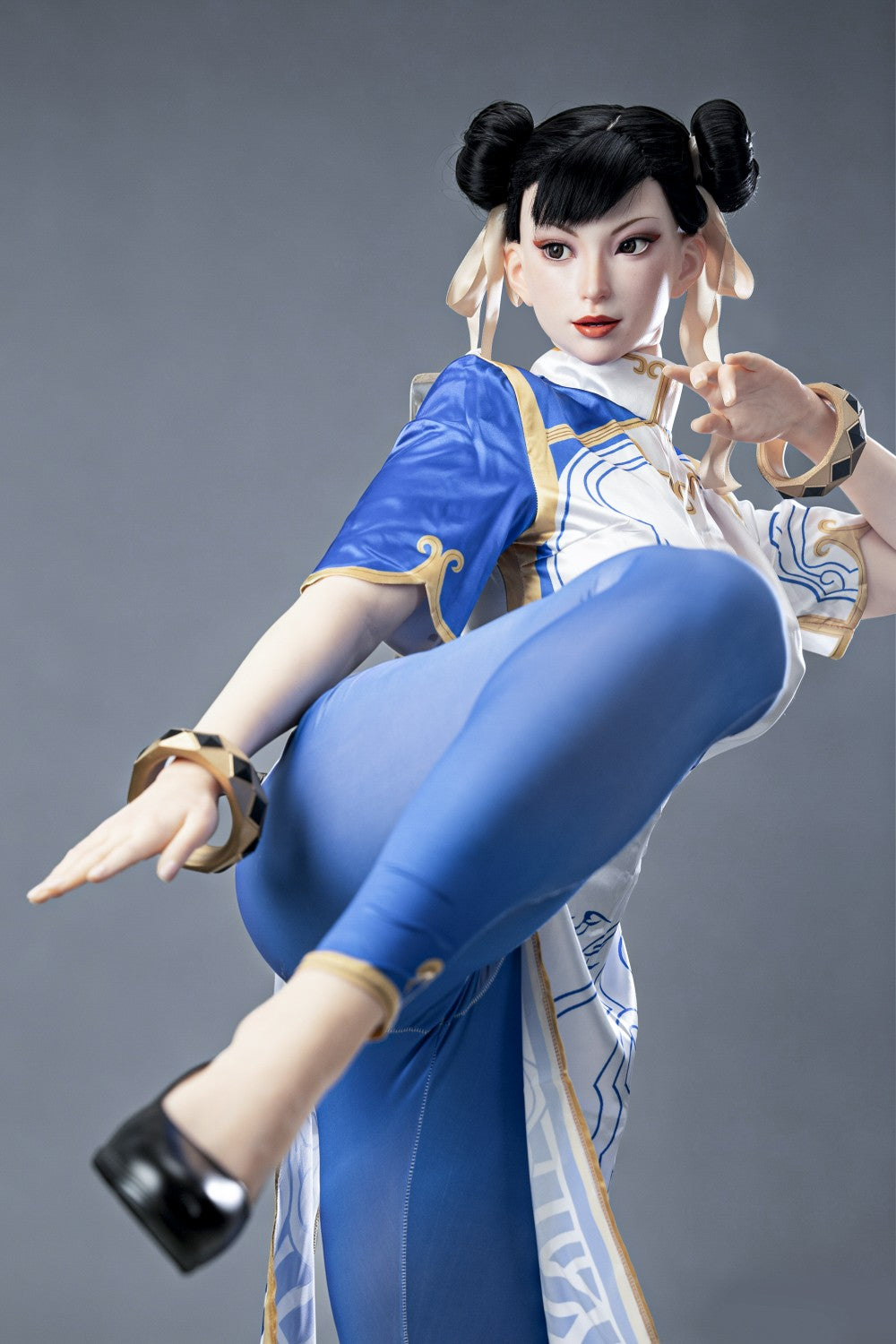 Chun Li sexdukke (Game Lady 169 cm F-cup nr. 47-1 silikon)