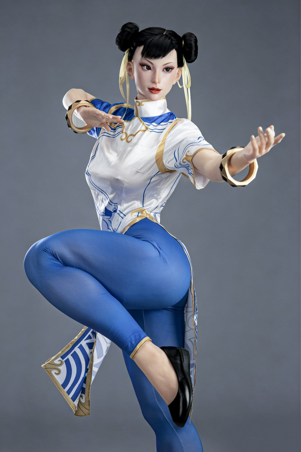 Chun Li sexdukke (Game Lady 169 cm F-cup nr. 47-1 silikon)