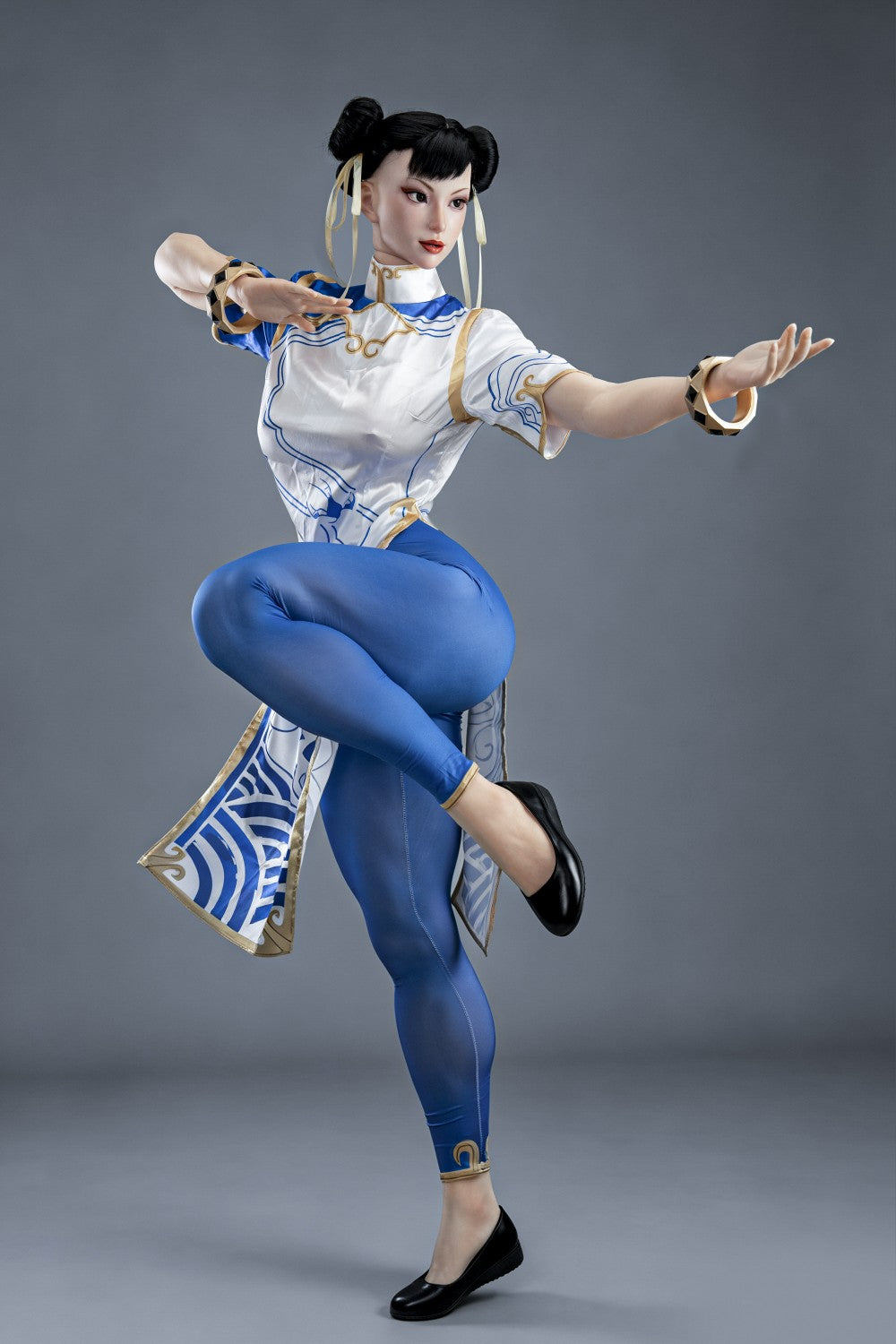 Chun Li sexdukke (Game Lady 169 cm F-cup nr. 47-1 silikon)