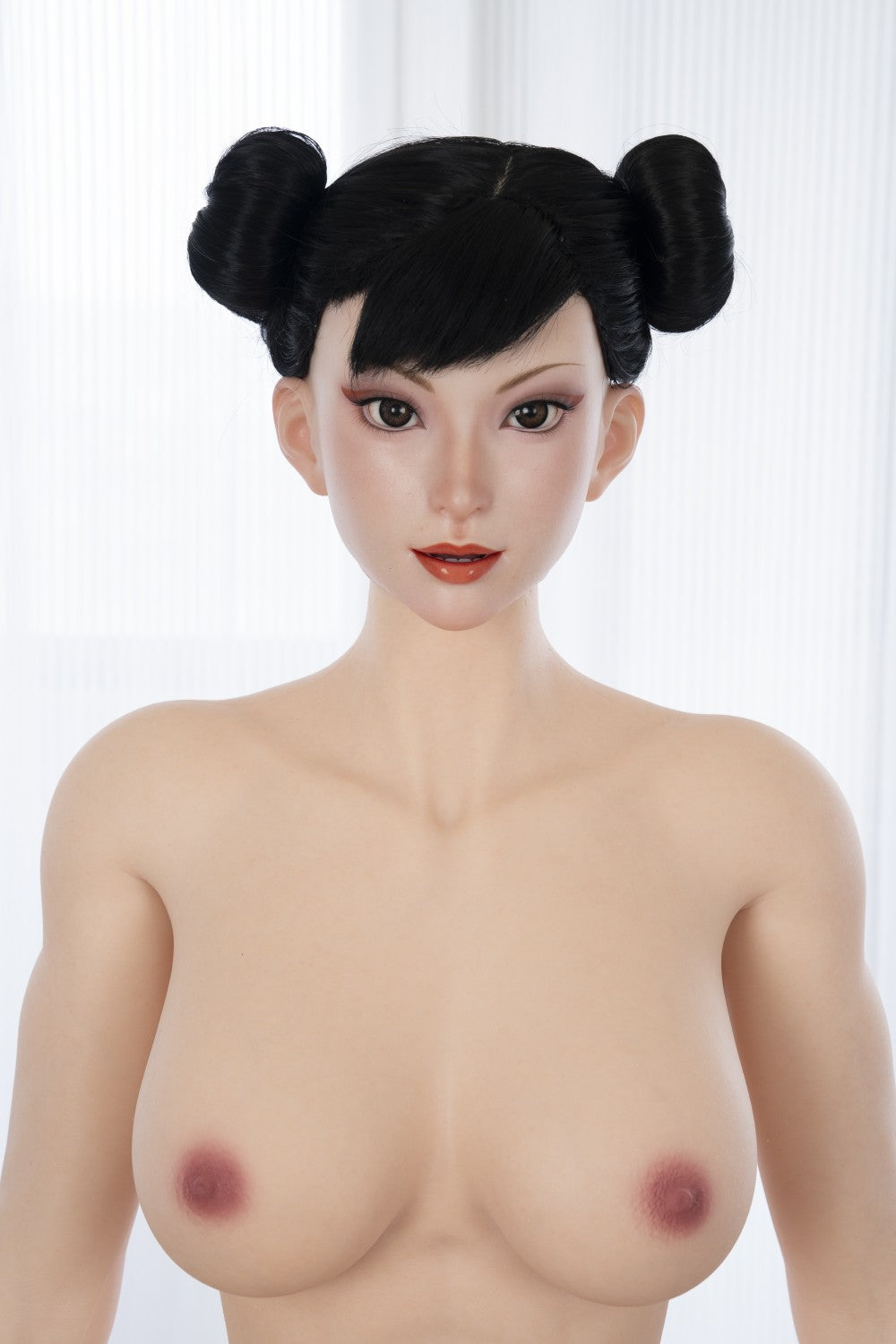 Chun Li sexdukke (Game Lady 169 cm F-cup nr. 47-1 silikon)