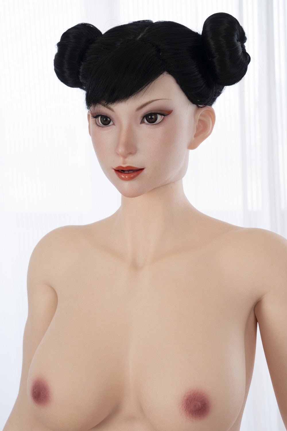 Chun Li sexdukke (Game Lady 169 cm F-cup nr. 47-1 silikon)