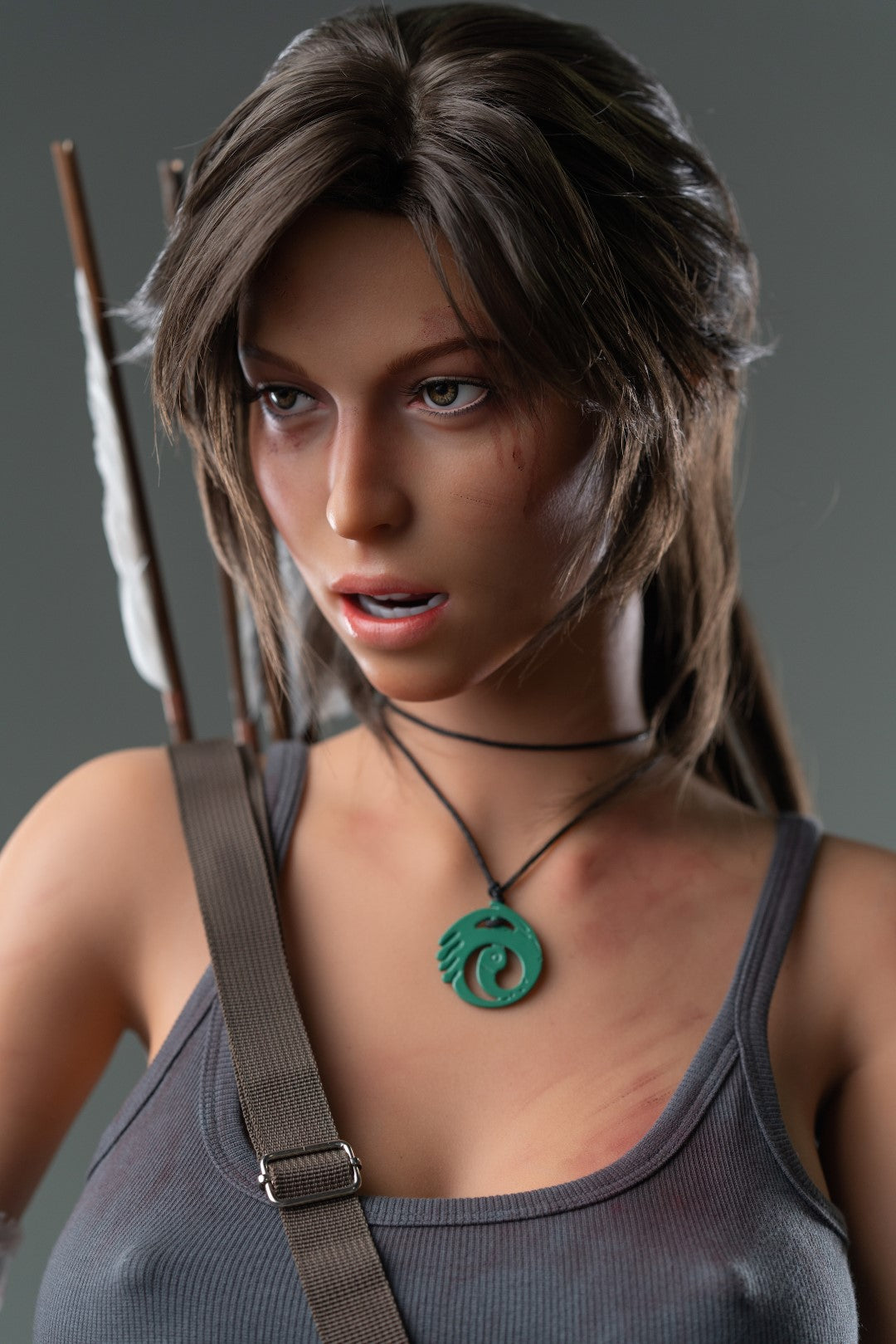 Lara Croft sexdukke (Game Lady 166 cm E-cup No.20 Silikon)