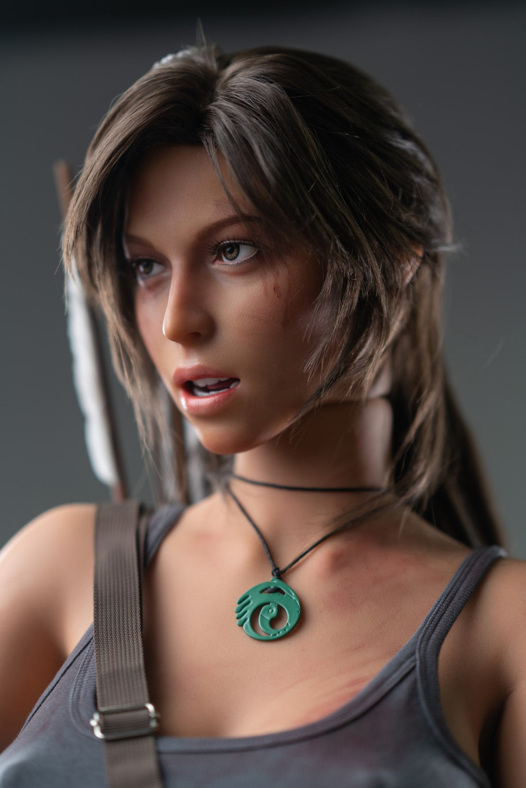 Lara Croft sexdukke (Game Lady 166 cm E-cup No.20 Silikon)