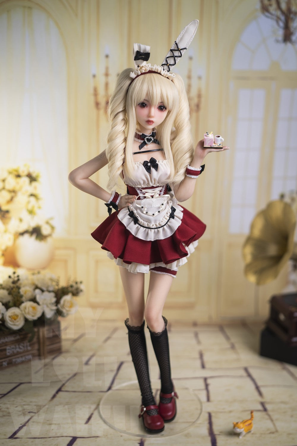 Lolita sexdukke (My Loli Waifu 60cm C-cup #M1 silikon)