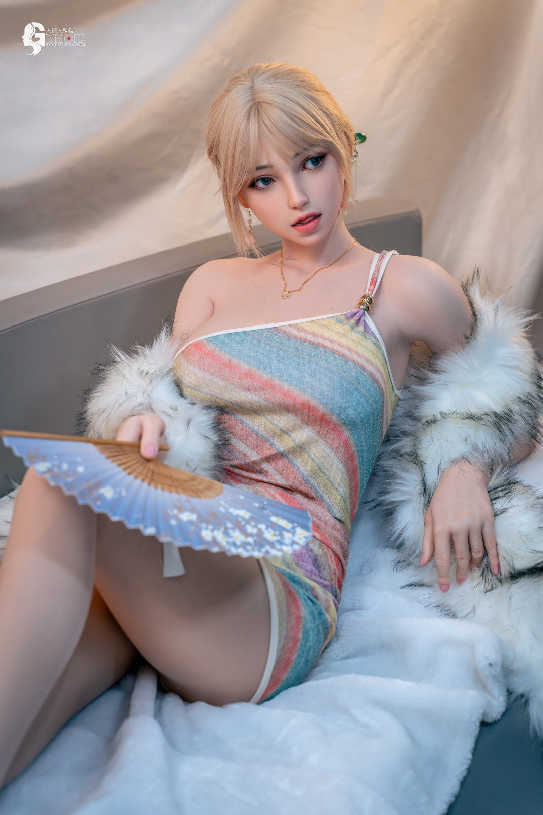 Elina Model 24 Sexdocka (Gynoid Doll 156cm D-Kupa Silikon)