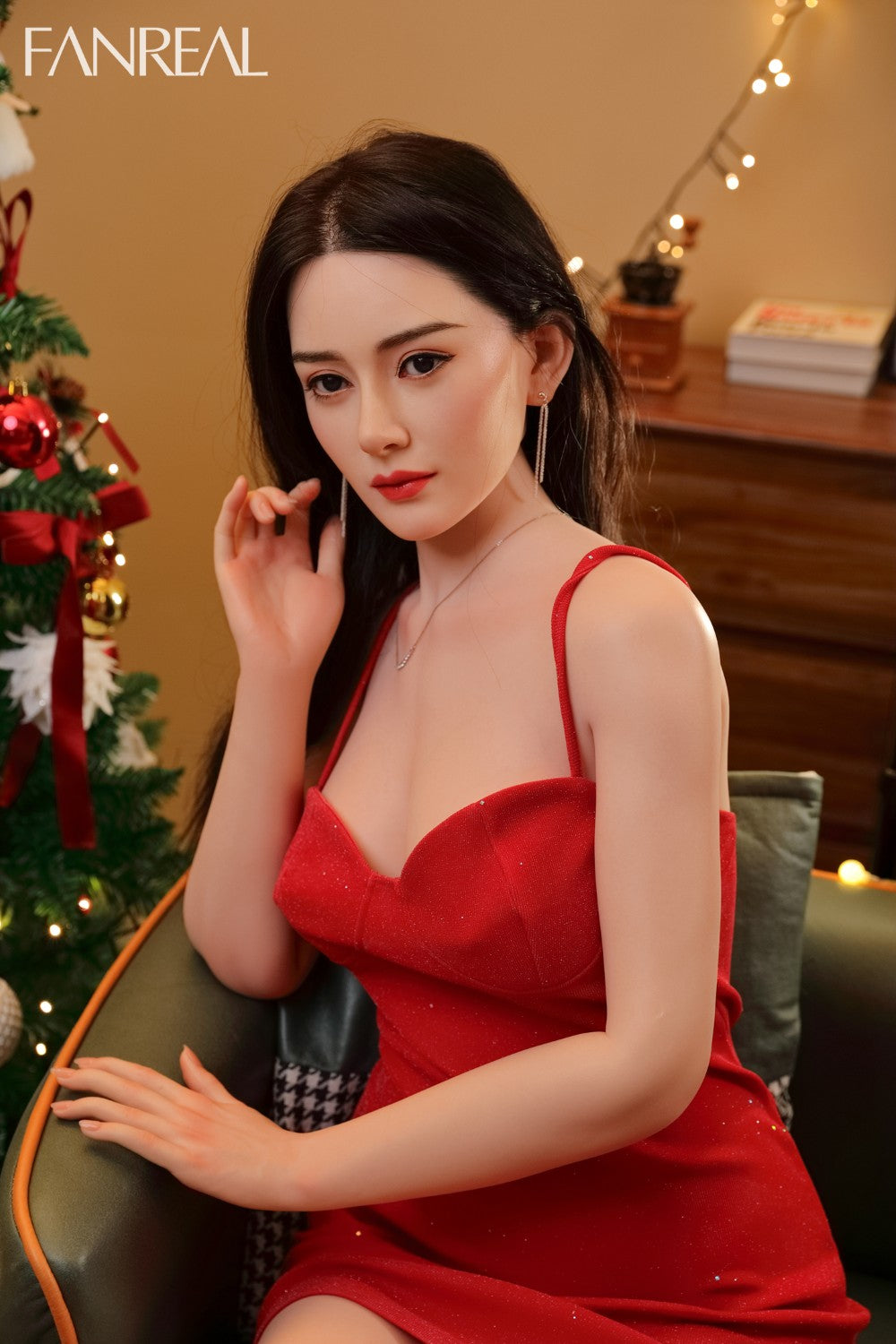 Ling sexdukke (FanReal Doll 170 cm D-cup silikon)