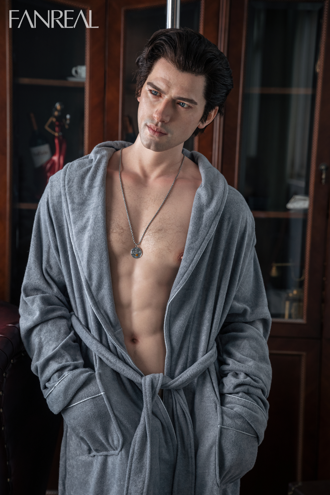 Carter mannlig sexdukke (FanReal Doll 173cm silikon)