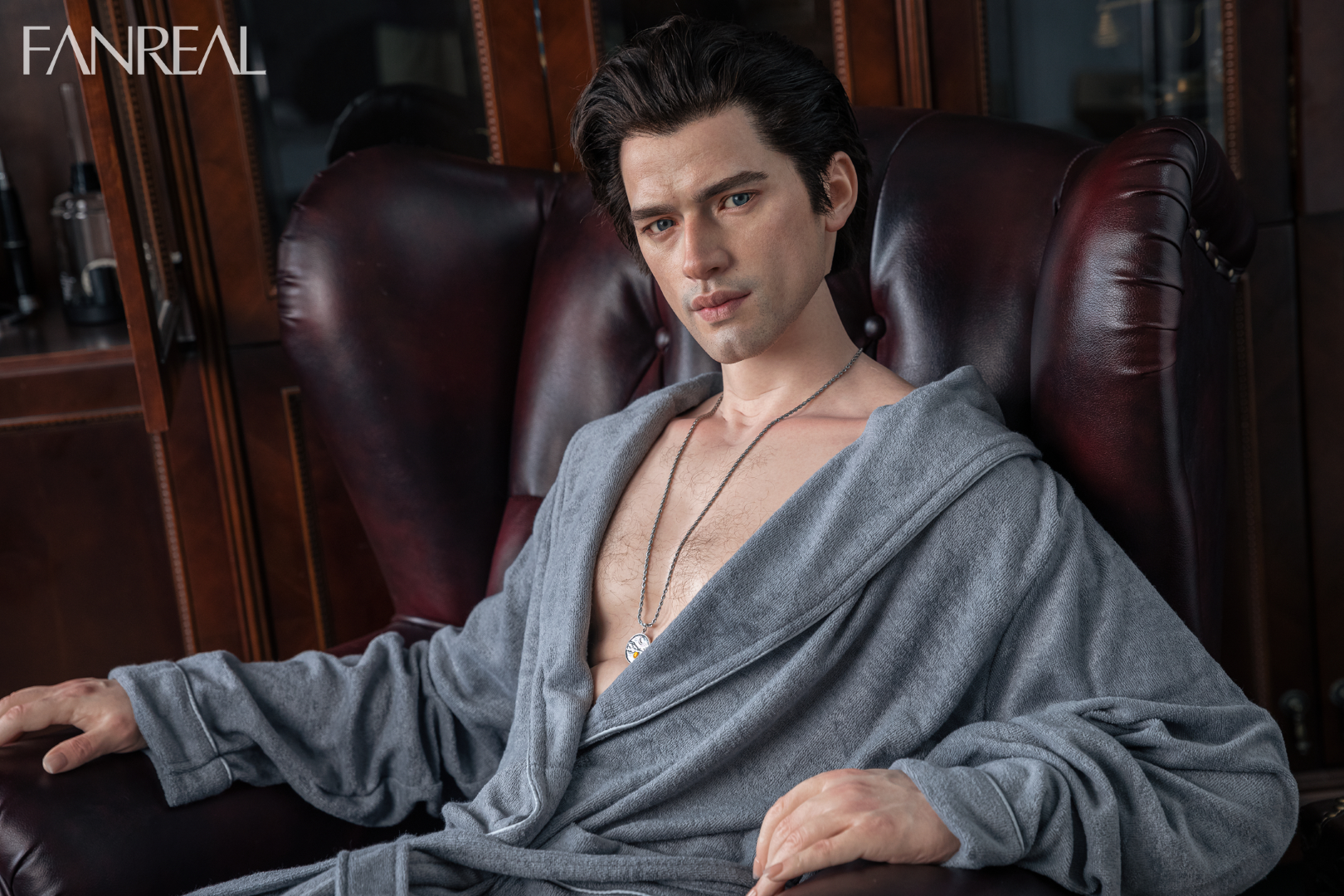 Carter mannlig sexdukke (FanReal Doll 173cm silikon)