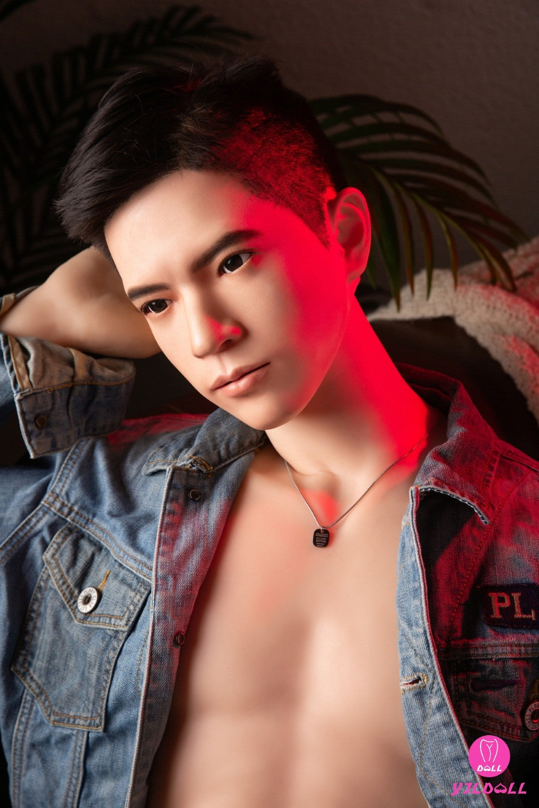 Edward mannlig sexdukke (YJL Doll 177 cm MD018 silikon)