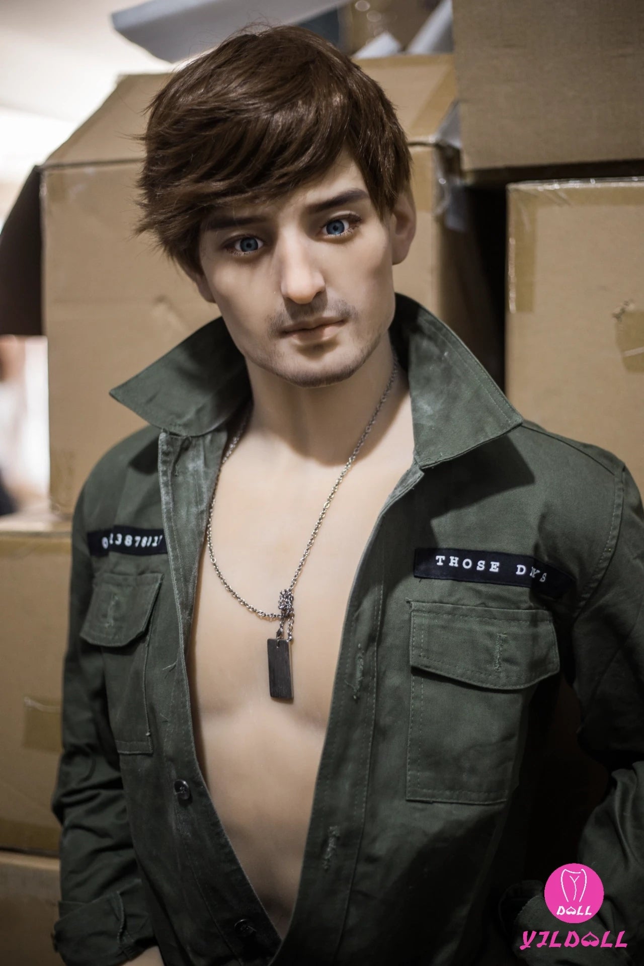 Robert mannlig sexdukke (YJL Doll 175 cm MD006 TPE)