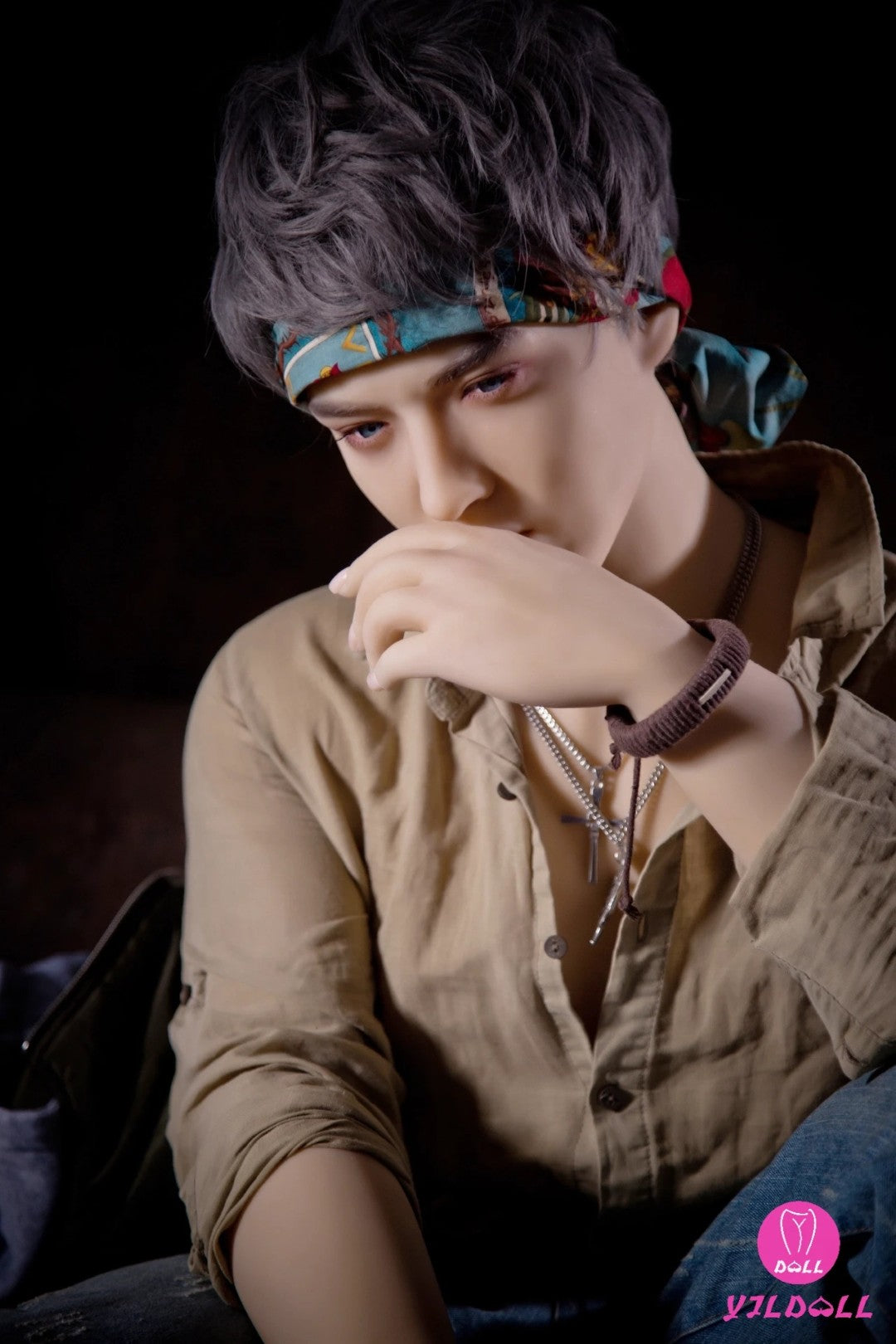 Benjamin mannlig sexdukke (YJL Doll 180 cm MD008 TPE)