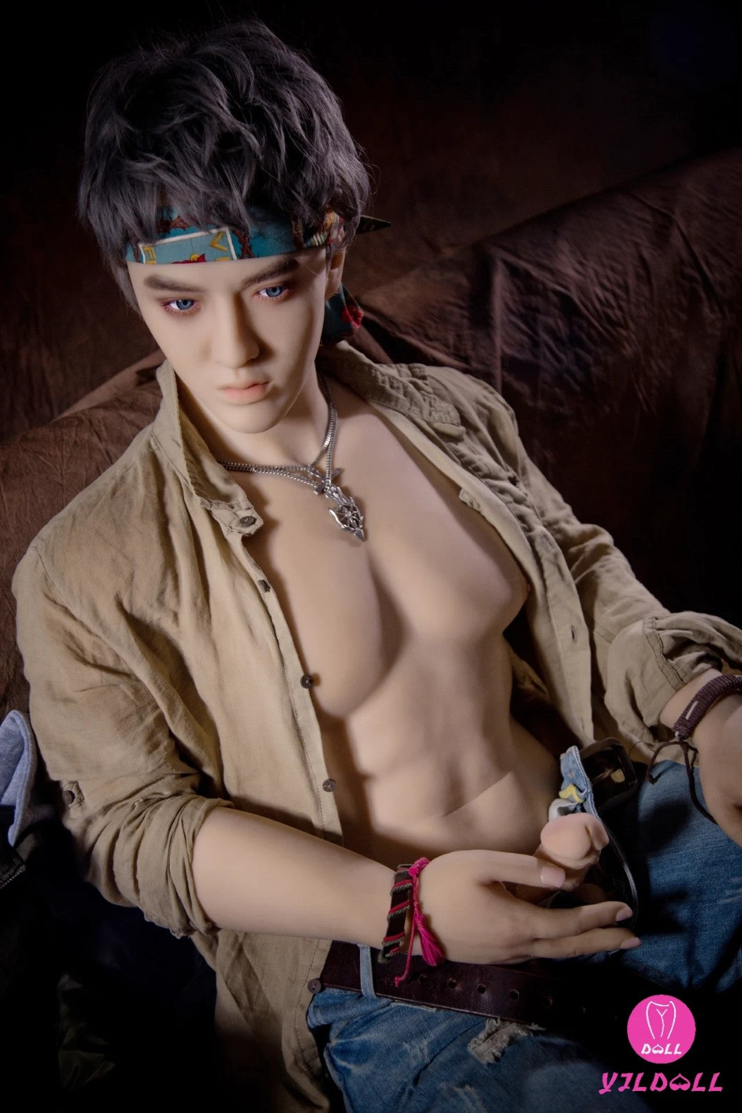 Benjamin mannlig sexdukke (YJL Doll 180 cm MD008 TPE)