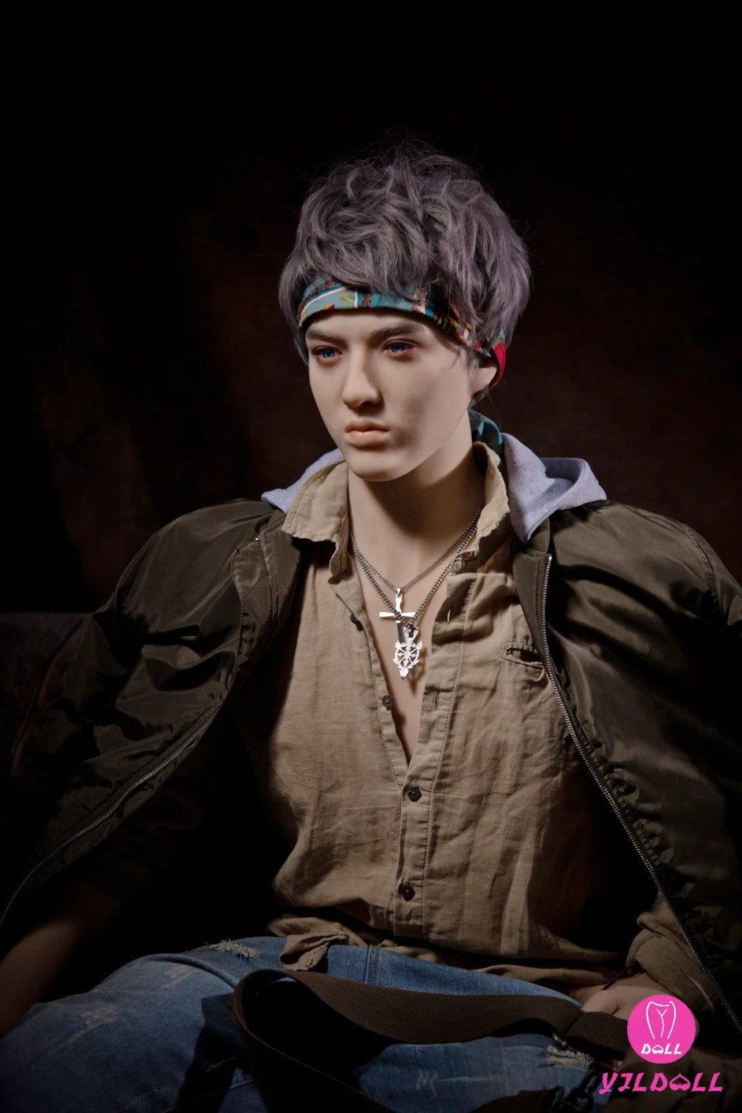 Benjamin mannlig sexdukke (YJL Doll 180 cm MD008 TPE)