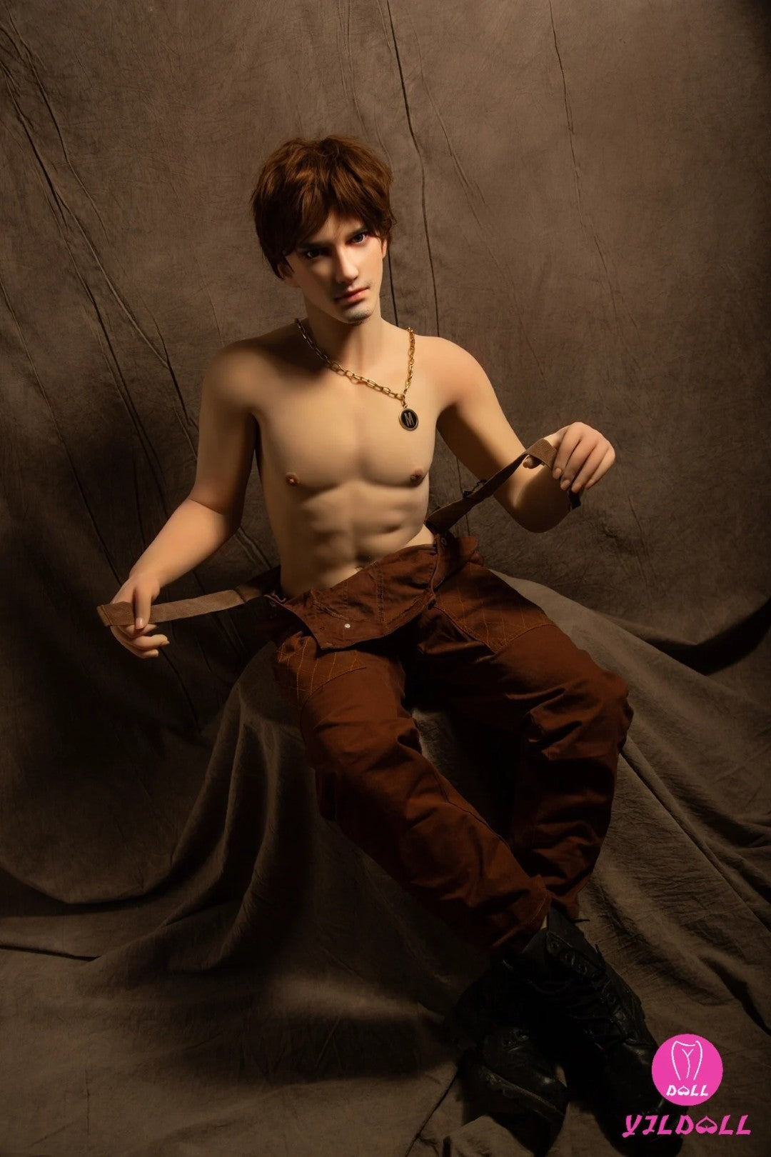 Thomas mannlig sexdukke (YJL Doll 175 cm MD009 TPE+silikon)