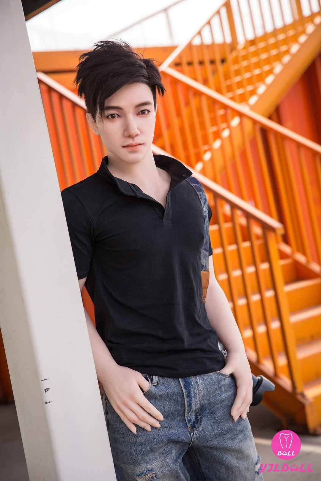 Jack mannlig sexdukke (YJL Doll 177 cm MD010 silikon)