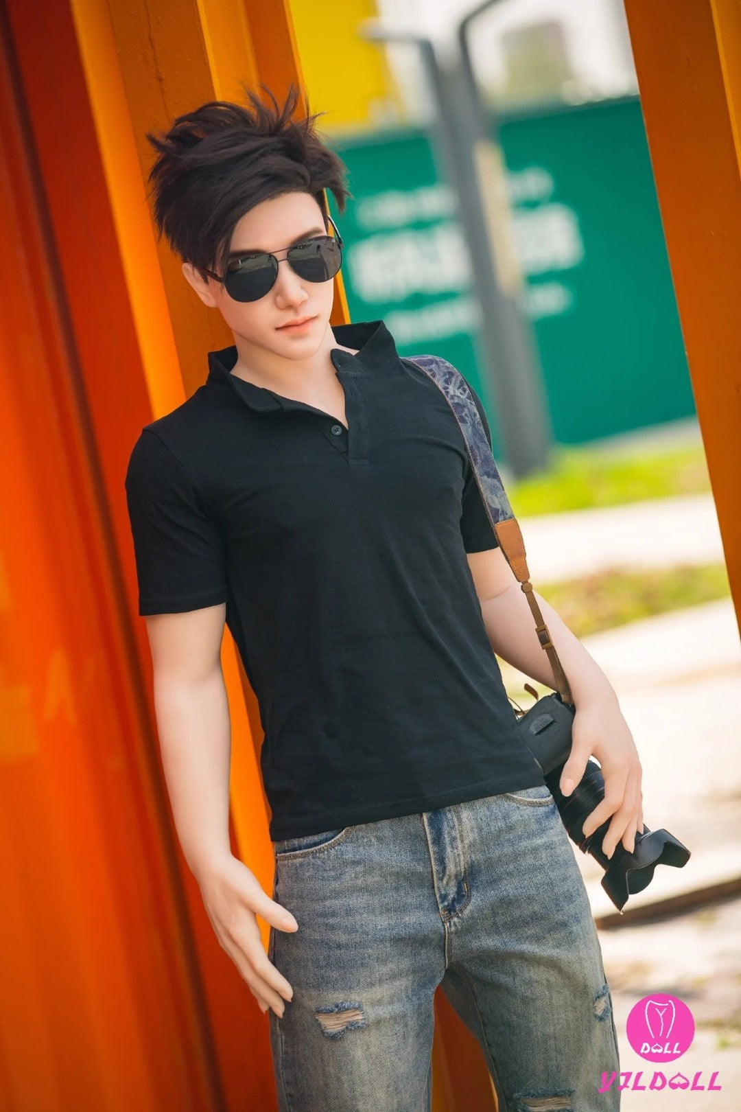 Jack mannlig sexdukke (YJL Doll 177 cm MD010 silikon)