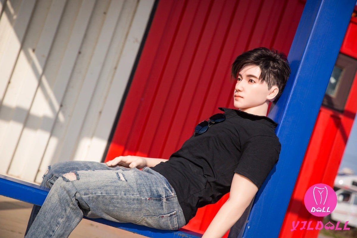 Jack mannlig sexdukke (YJL Doll 177 cm MD010 silikon)