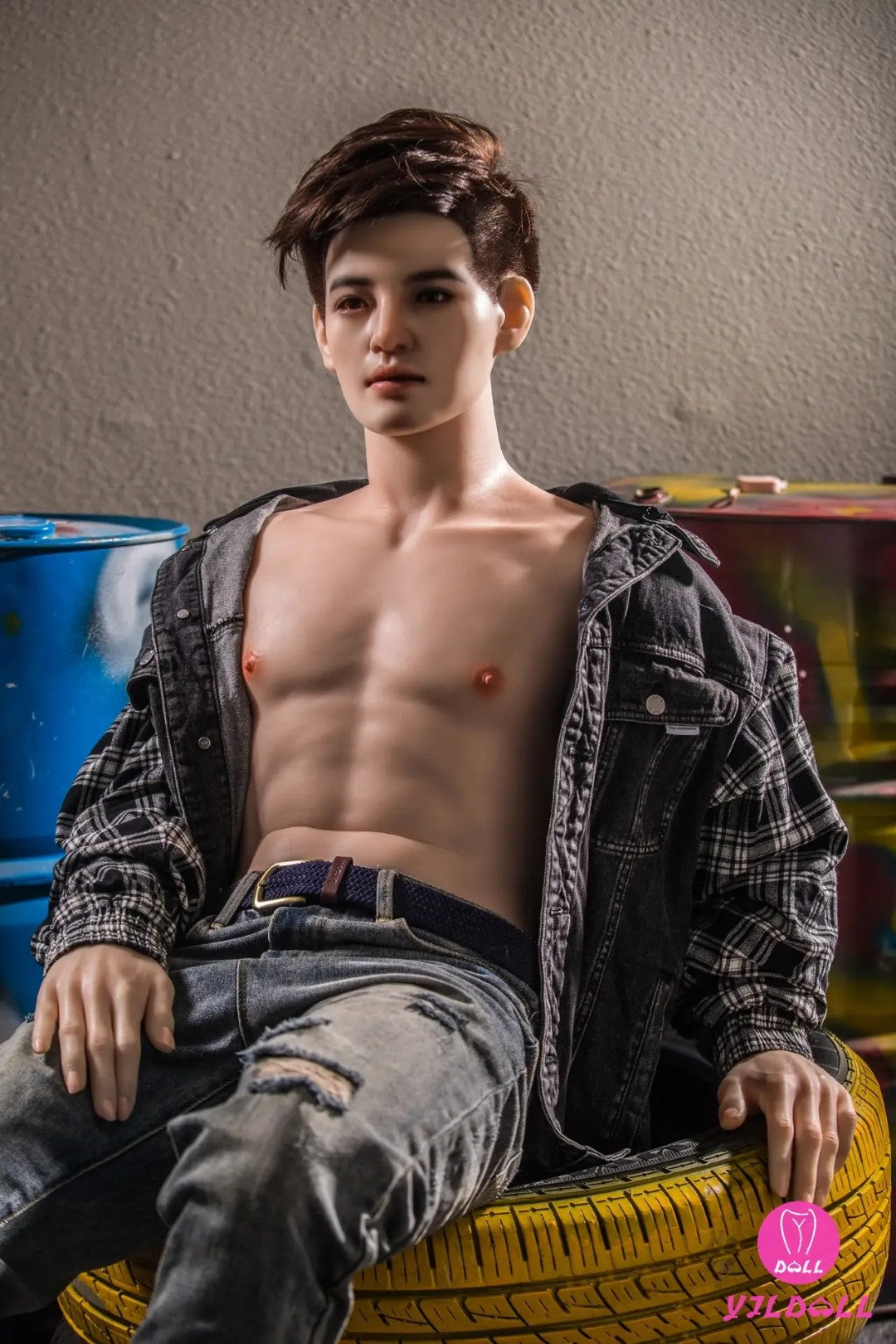 Joseph mannlig sexdukke (YJL Doll 177cm MD011 silikon)